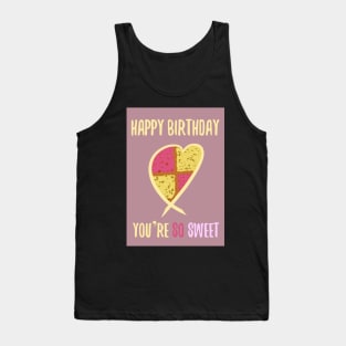 Battenberg birthday! Tank Top